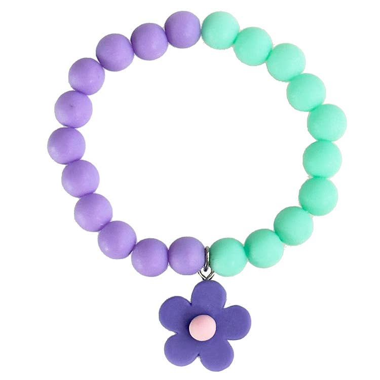 Flower Beaded Bracelets