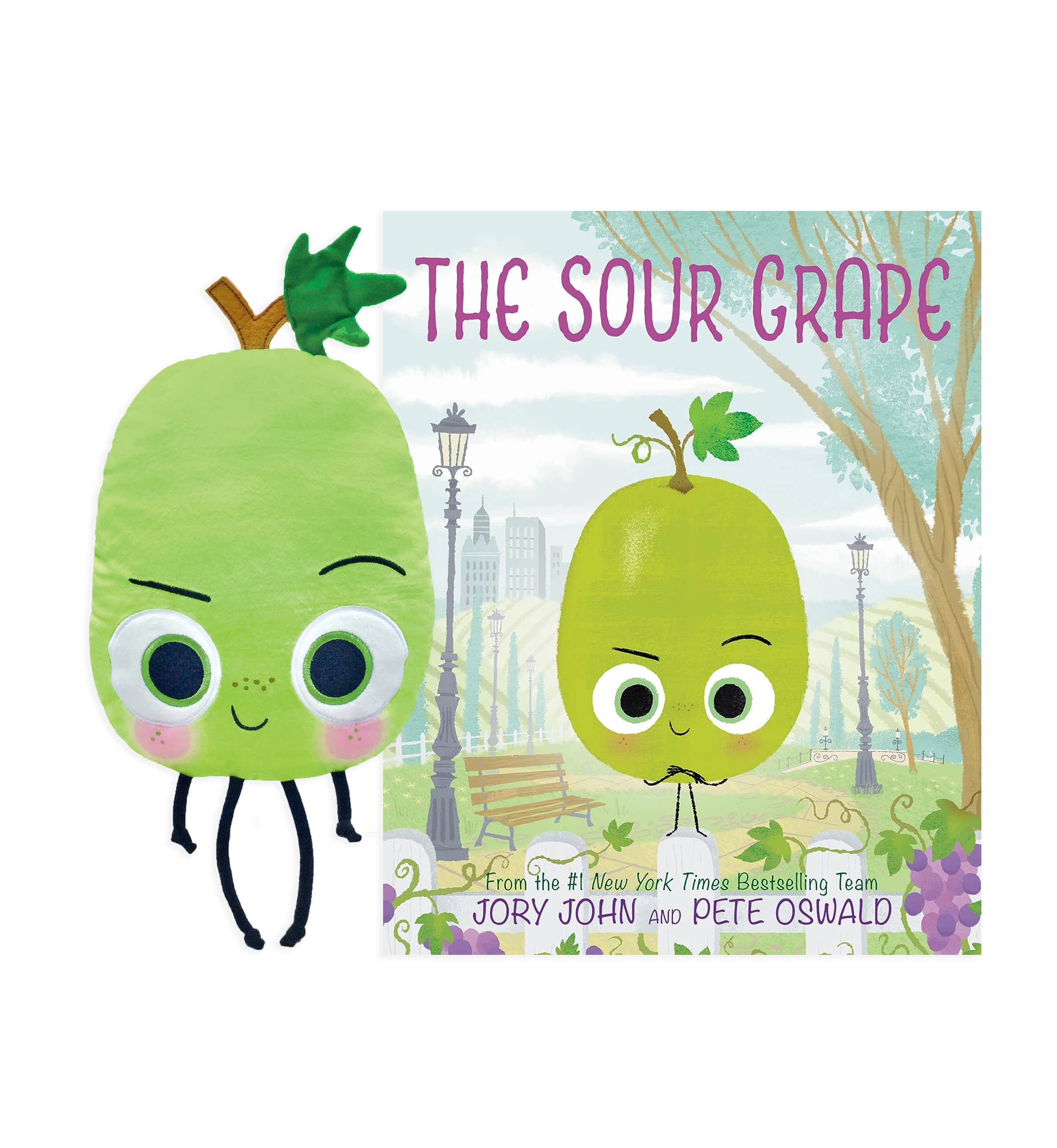 The Sour Grape Plush with hardcover book
