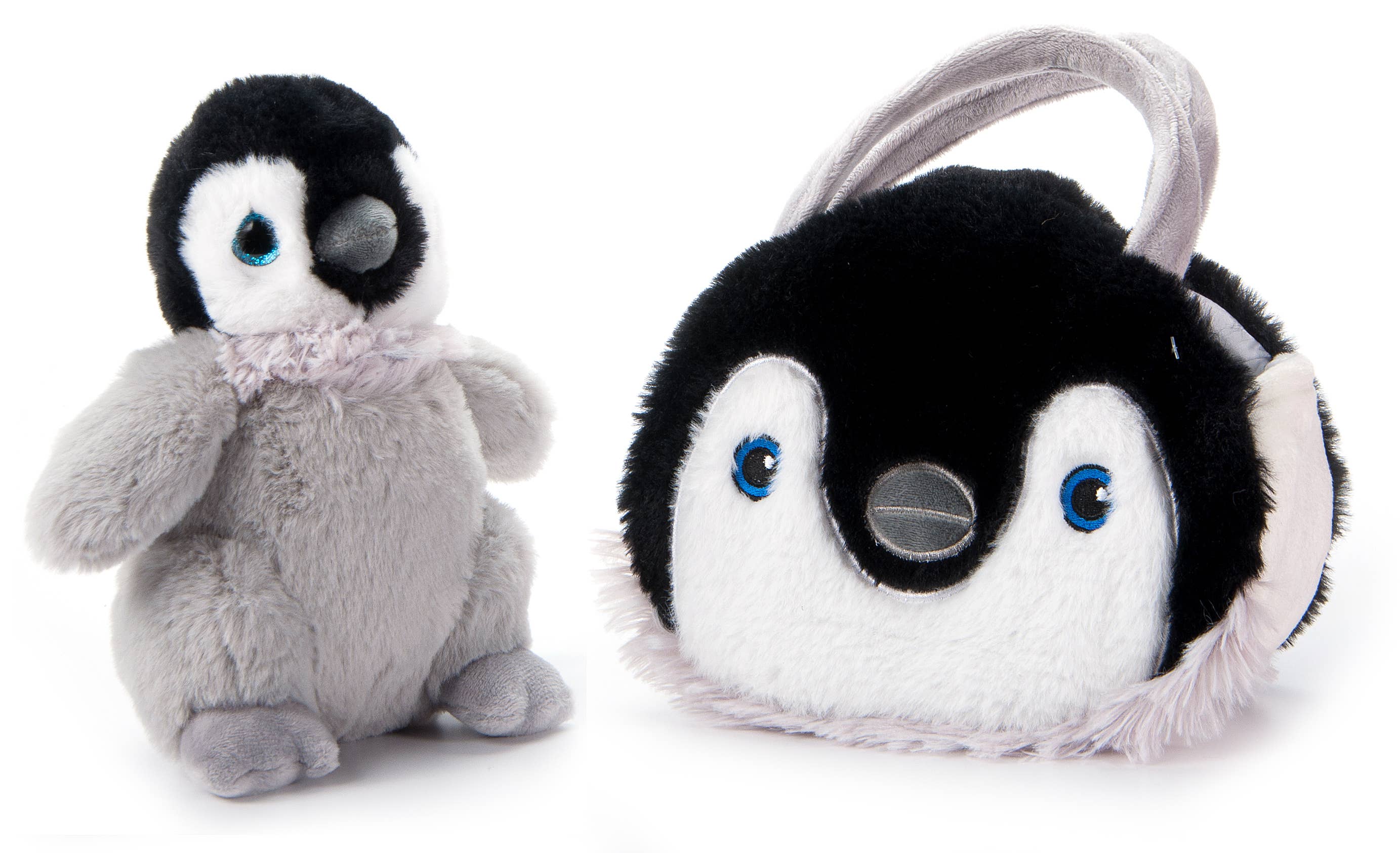 Plush Animal Set with Purse - Penguin Chick