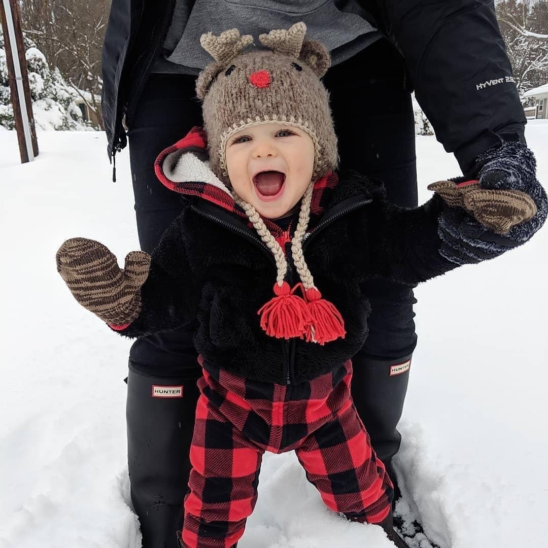 Rudolph Reindeer Beanie Hat Baby & Kids due July