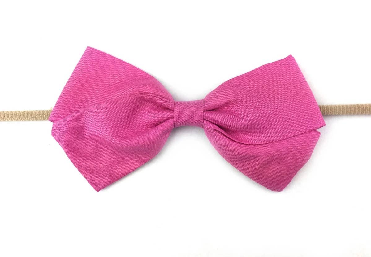 Emma  Fabric Baby Bow Infant Headbands