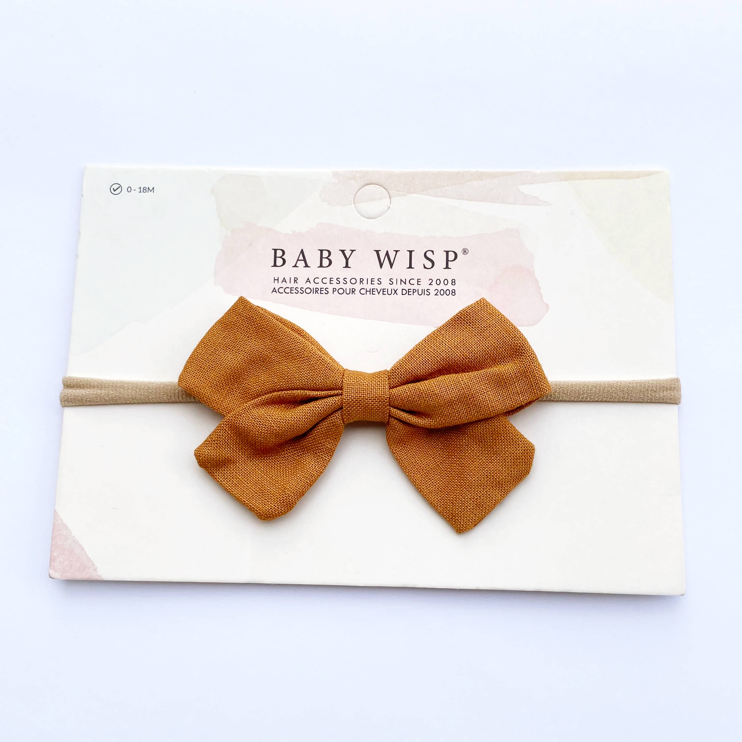 Emma  Fabric Baby Bow Infant Headbands