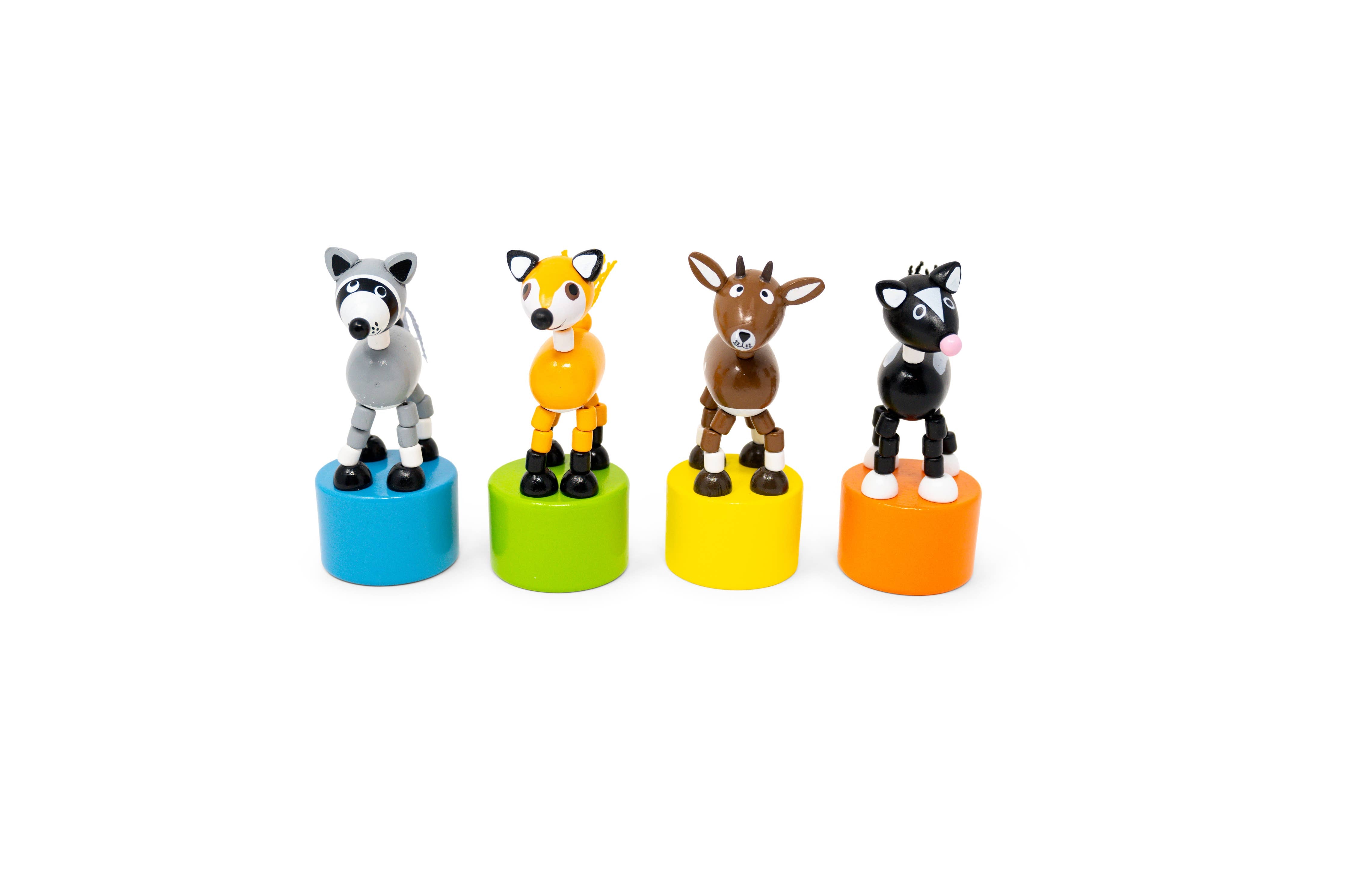 Woodland Animal Push Puppets