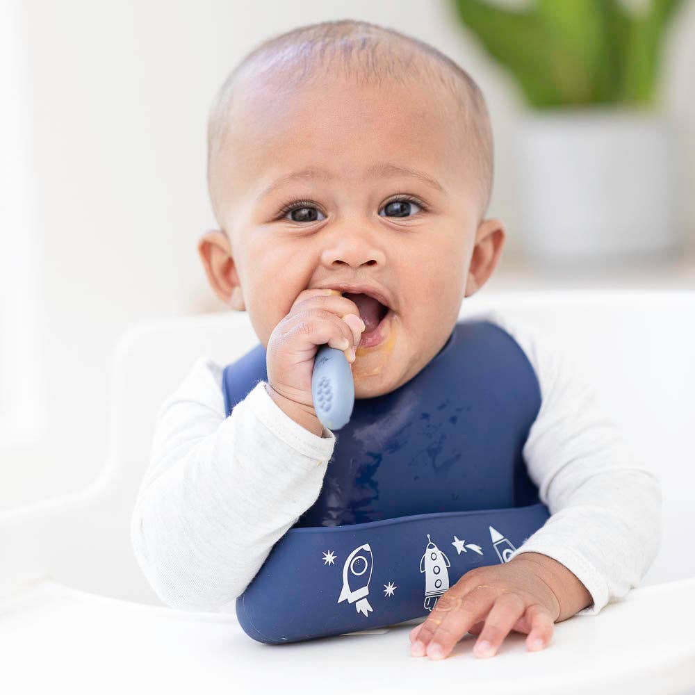 Outer Space Little Bites Bib