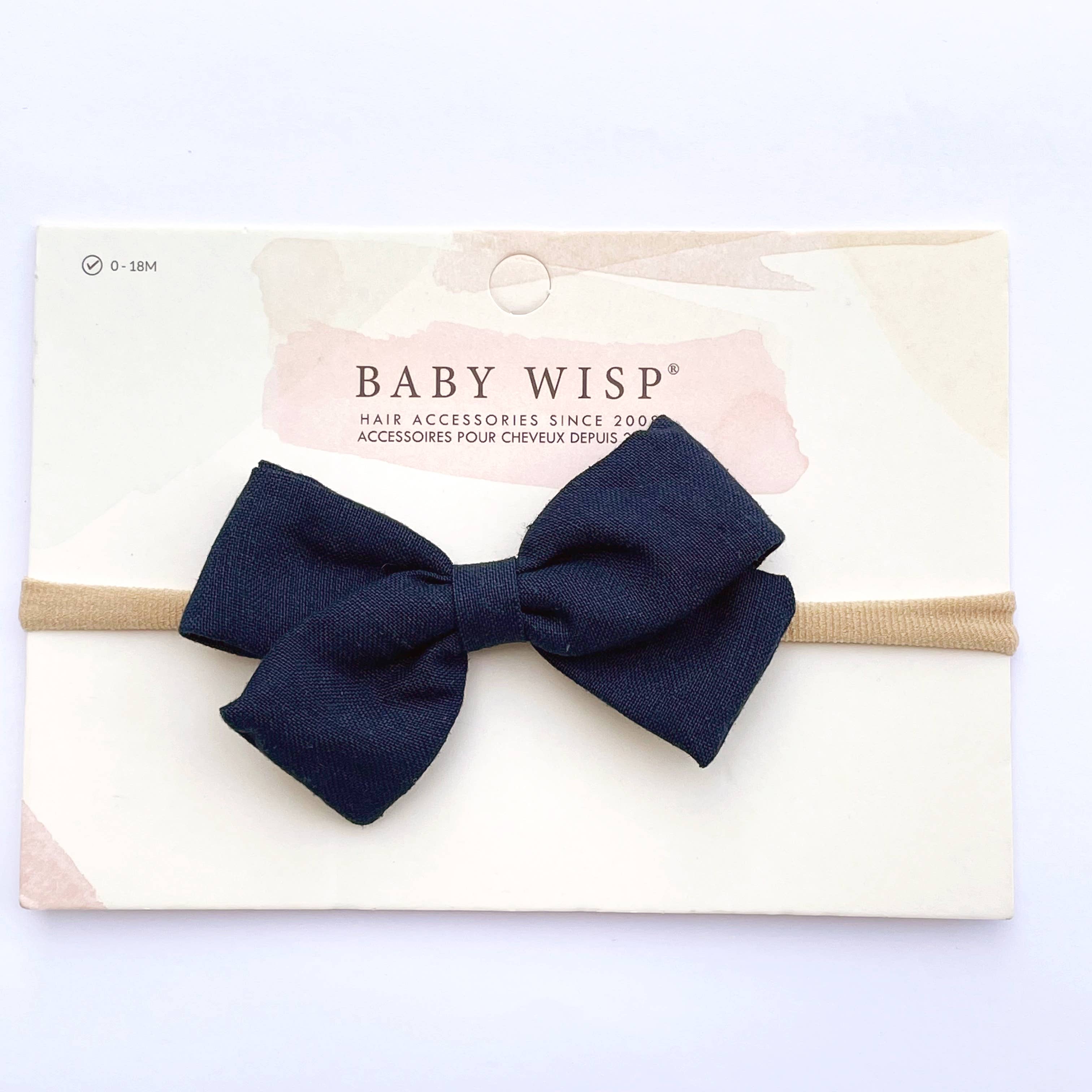 Emma  Fabric Baby Bow Infant Headbands