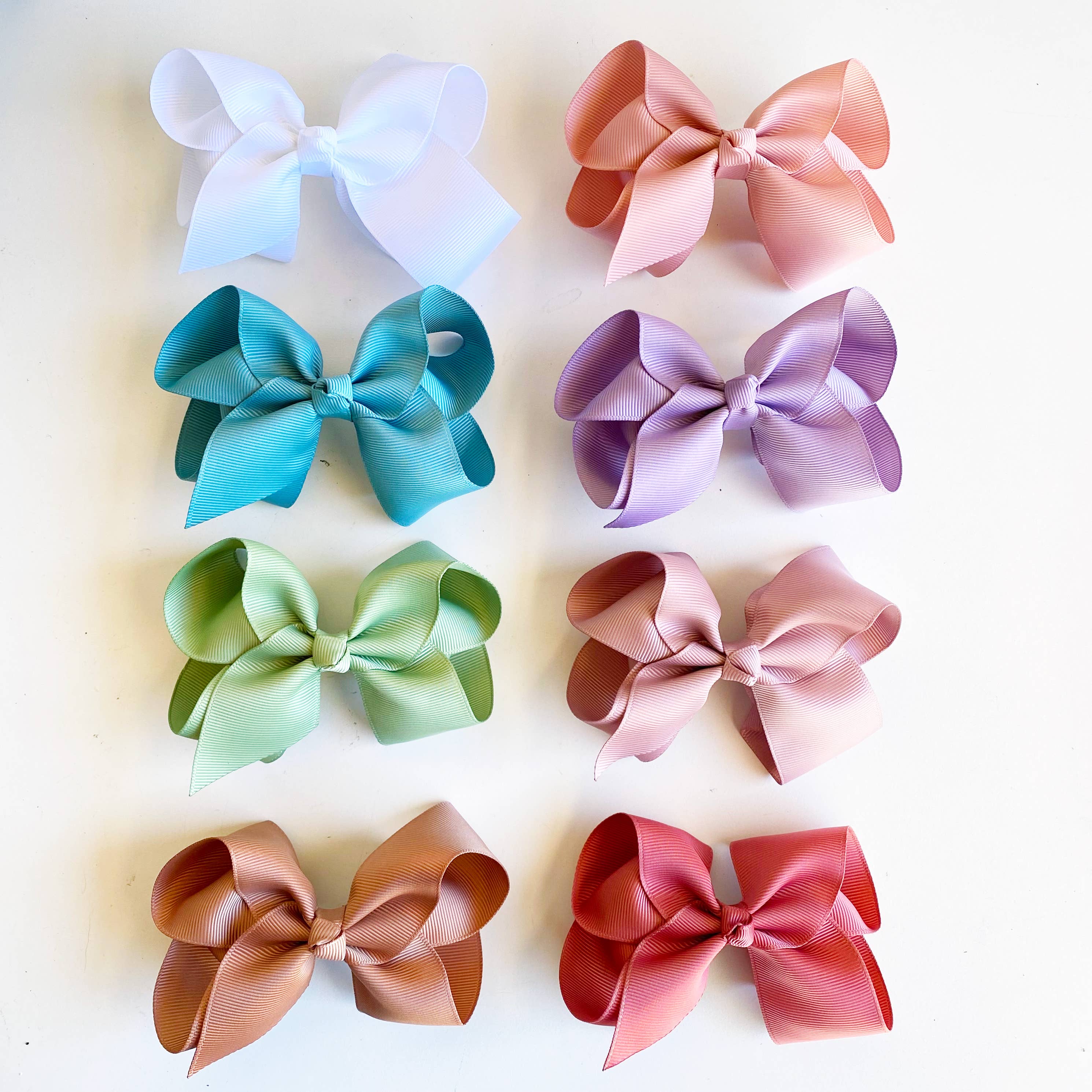 Sadie Grosgrain Boutique Ribbon Bow Alligator Clip Hair Clip