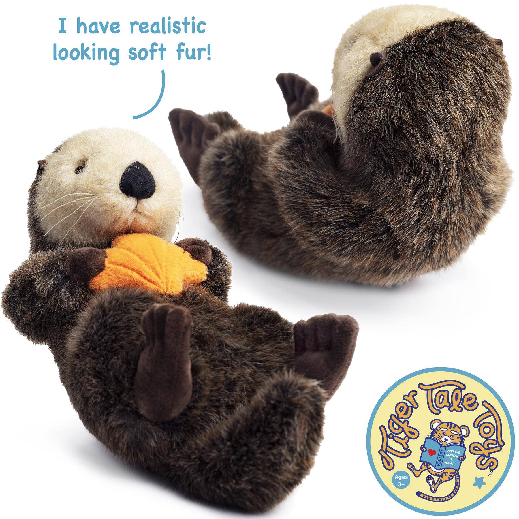 Owen The Sea Otter - 13 Inch Stuffed Animal Plush | By Tiger