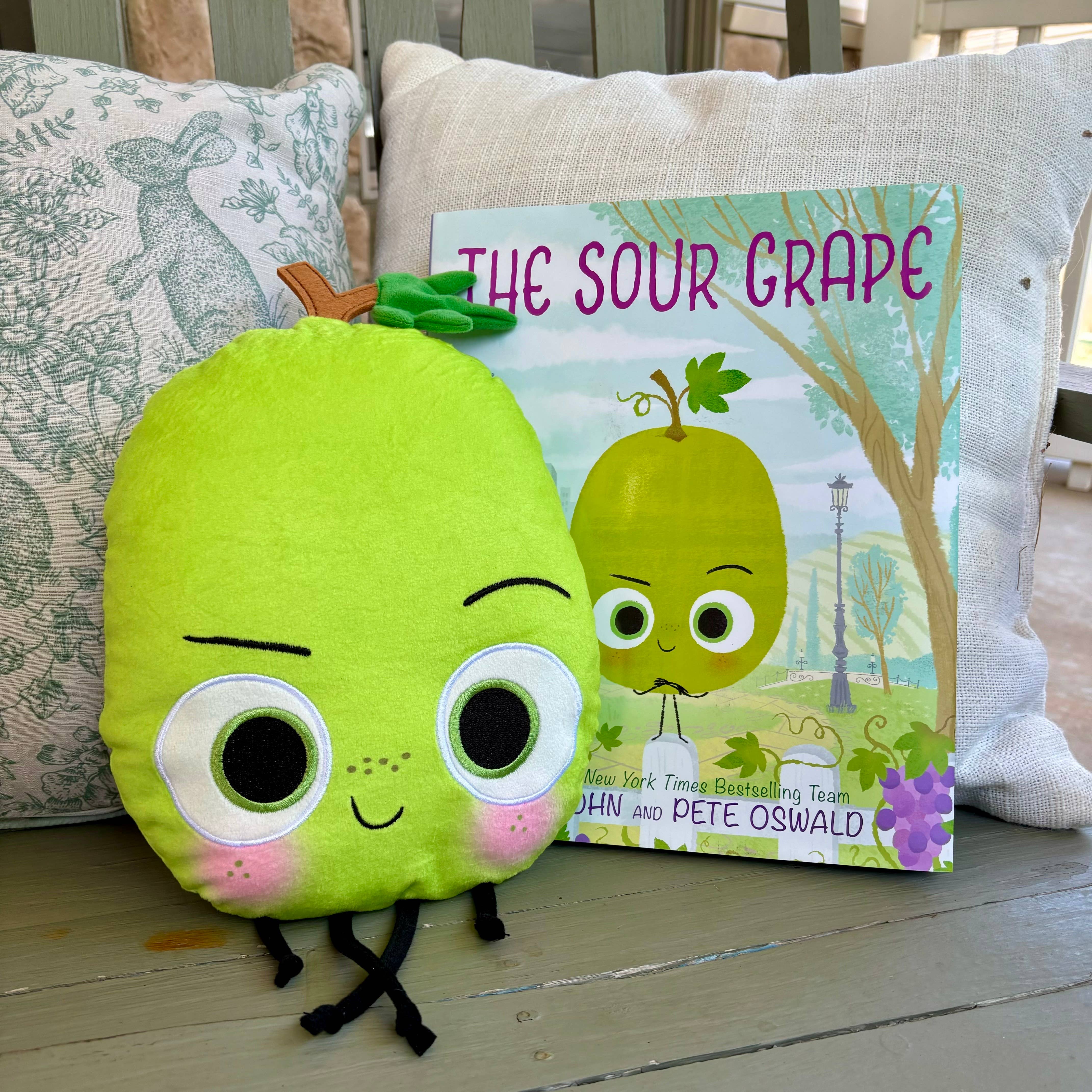 The Sour Grape Plush with hardcover book