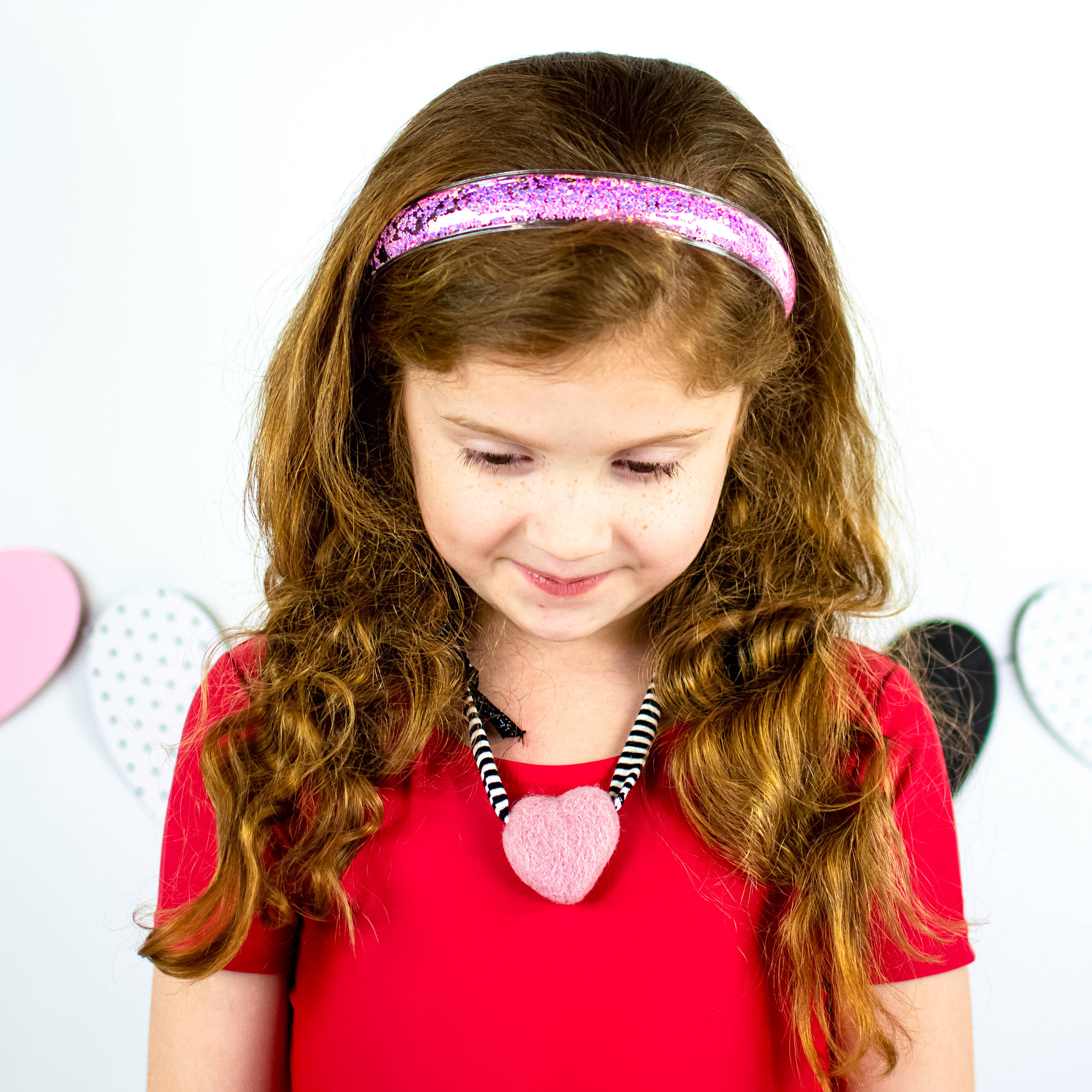 Sparkly Glitter Headbands - 4 Pack