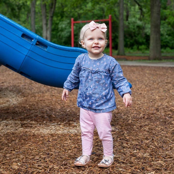 Emma  Fabric Baby Bow Infant Headbands