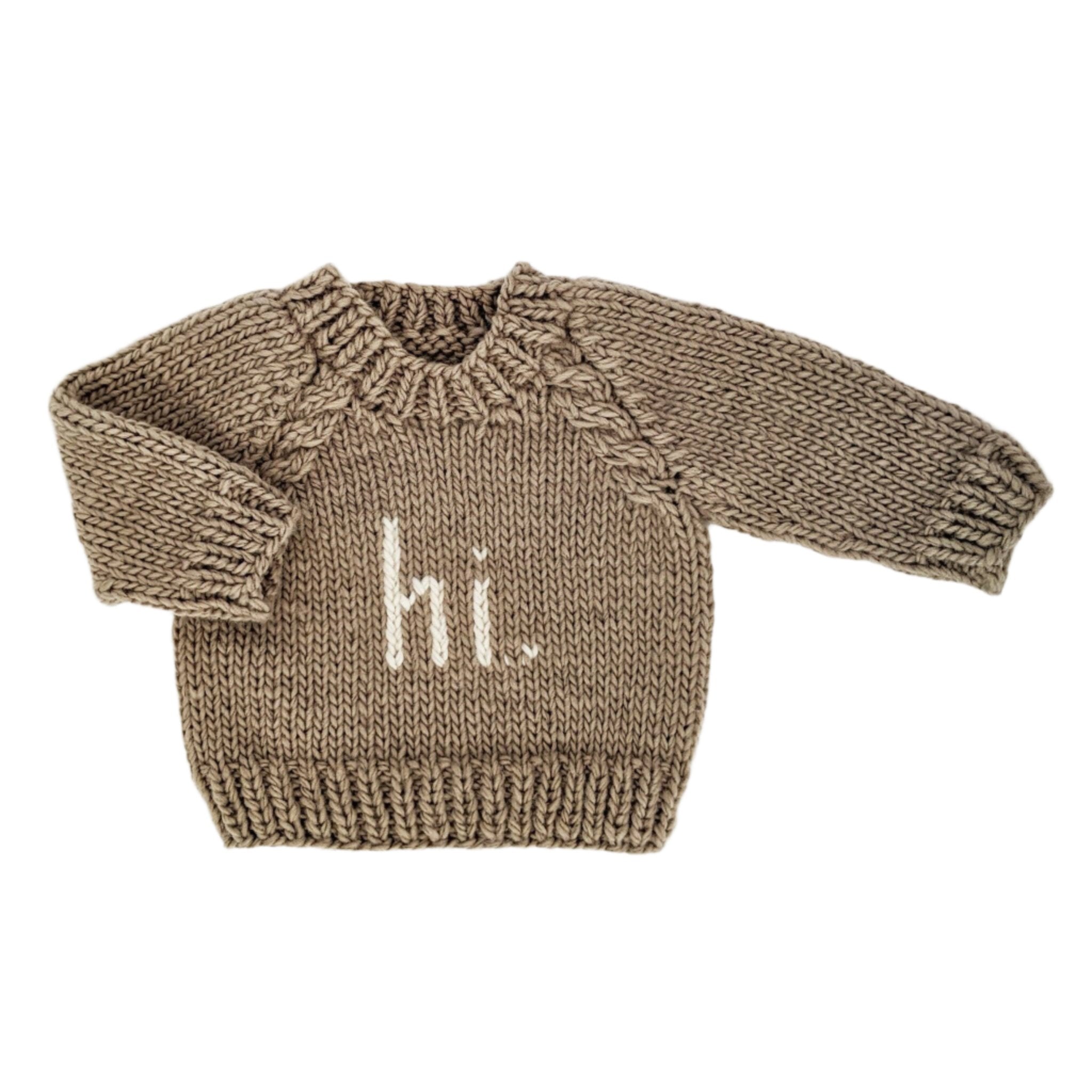Hi. Pebble Crew Neck Sweater Baby & Toddler