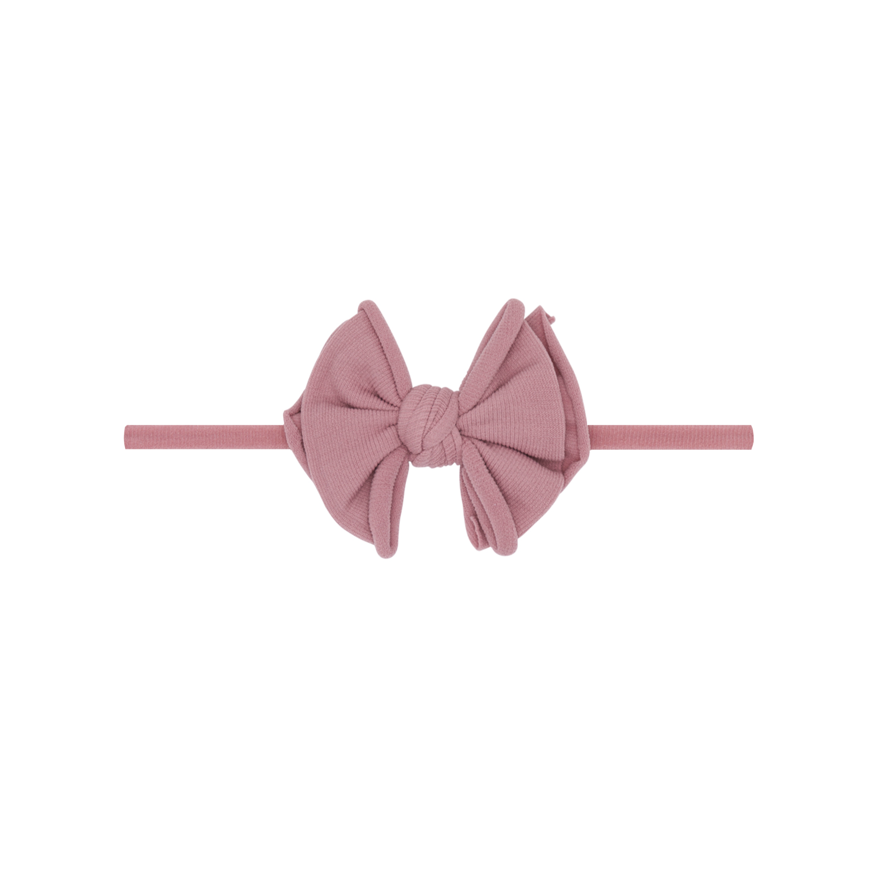 Baby Bling® Baby FAB® Skinny soft nylon bow headband