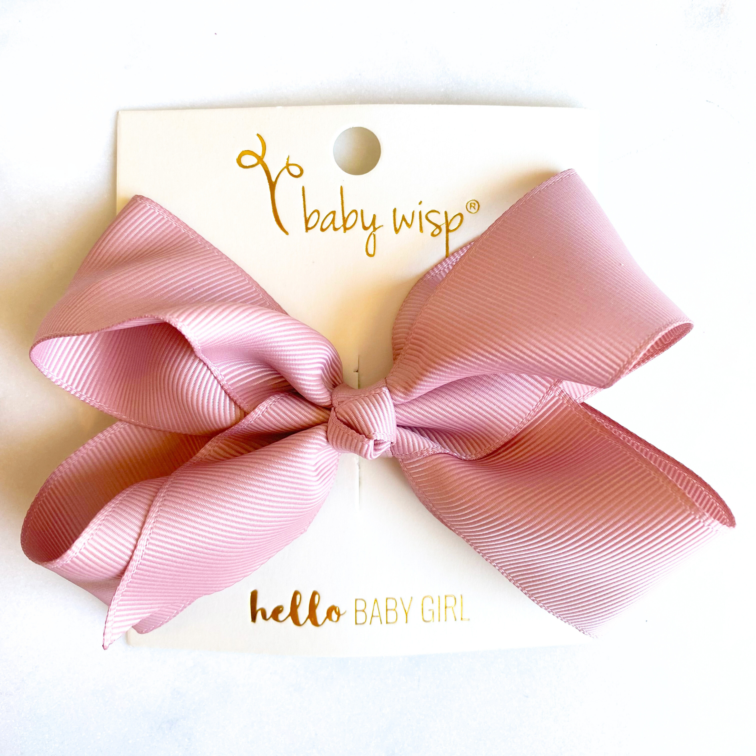 Sadie Grosgrain Boutique Ribbon Bow Alligator Clip Hair Clip