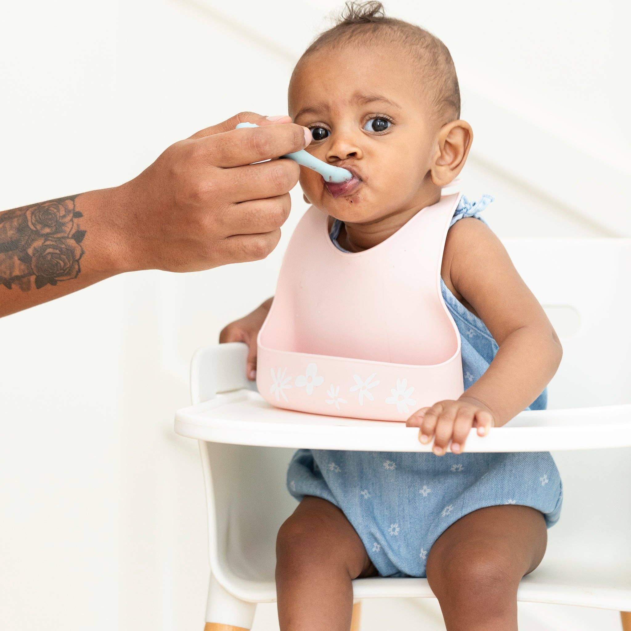 Fresh Blooms Little Bites Bib