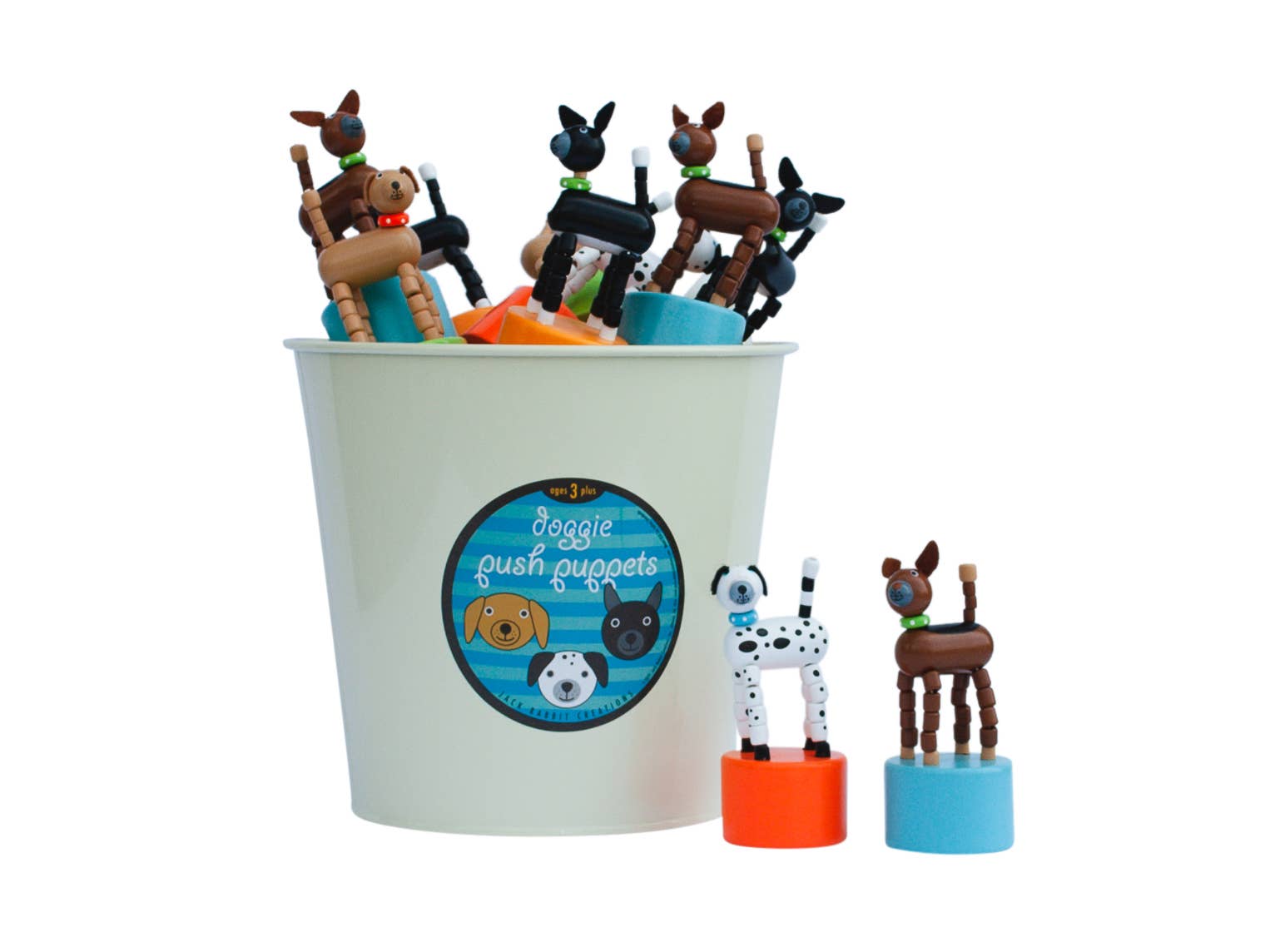 Dog Push Puppets