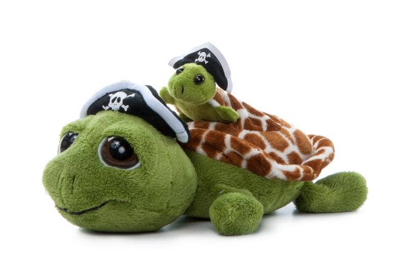 Pocketz Pirate Sea Turtle & Baby 12