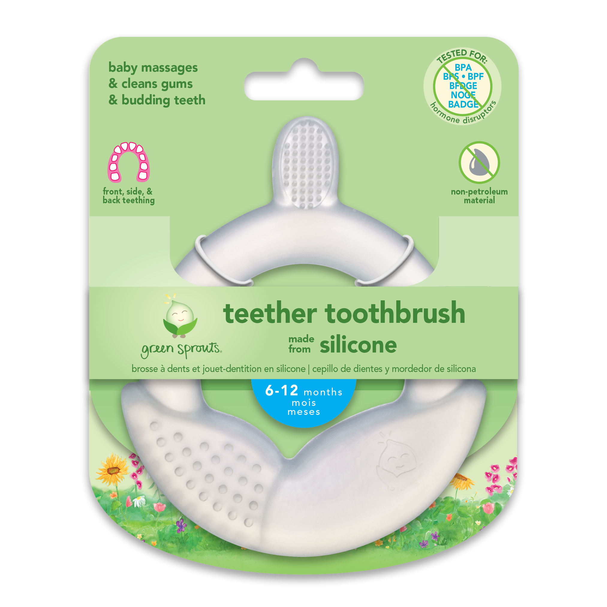 Teether Toothbrush made from Silicone