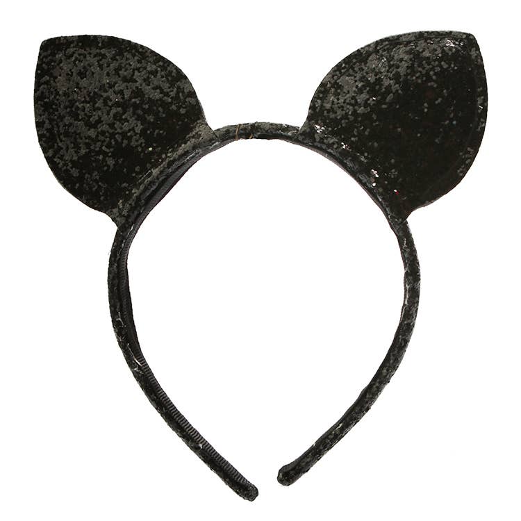 Glitter Cat Ears Headband