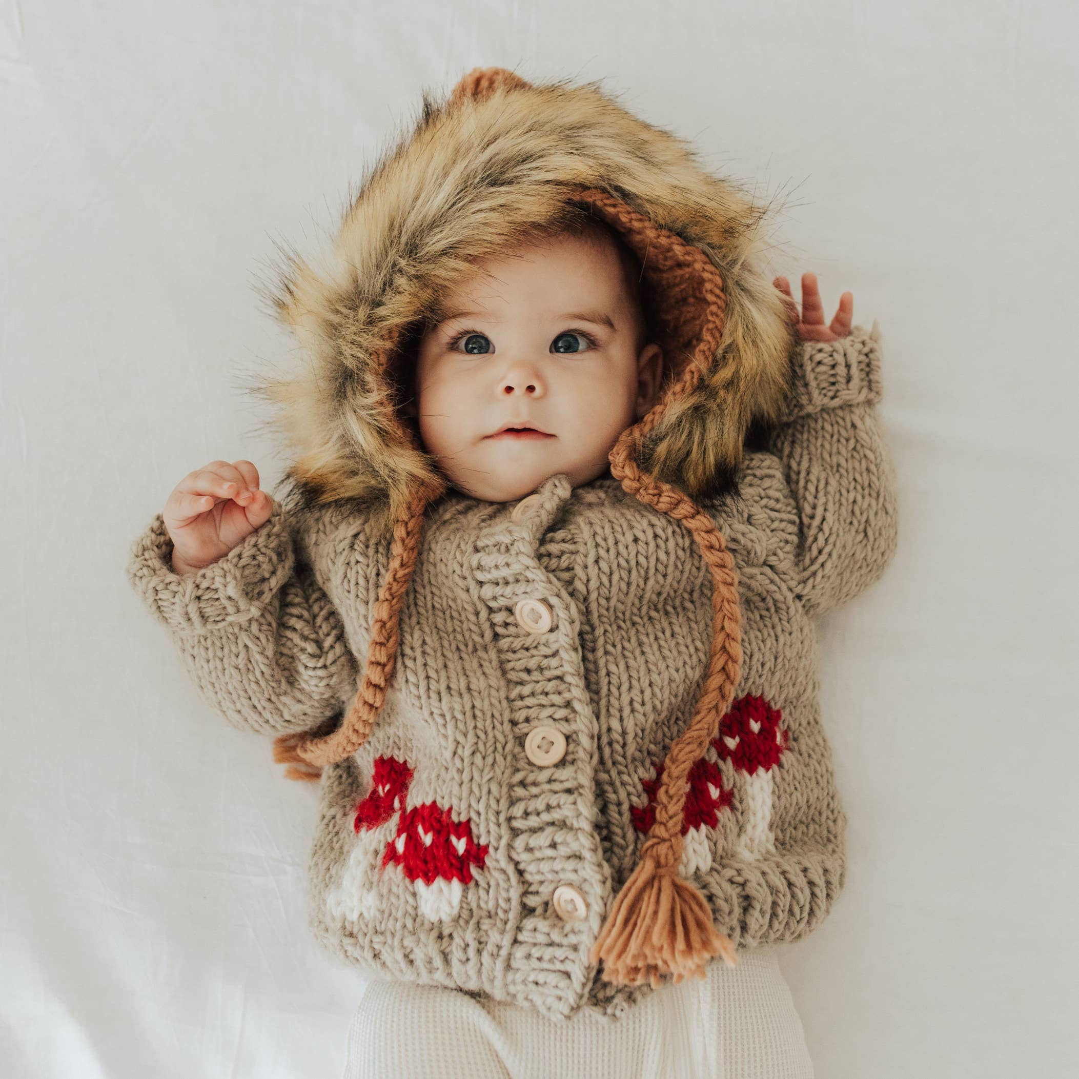 Mushroom Cardigan Sweater Baby & Toddler