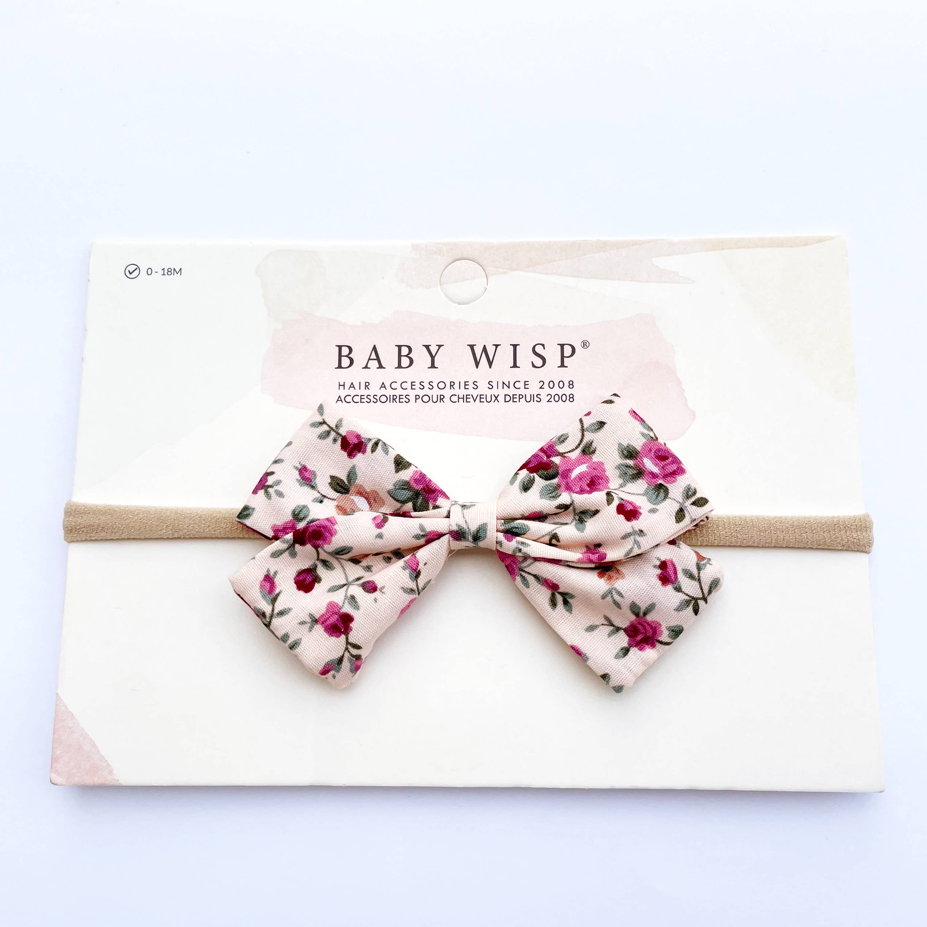 Emma  Fabric Baby Bow Infant Headbands