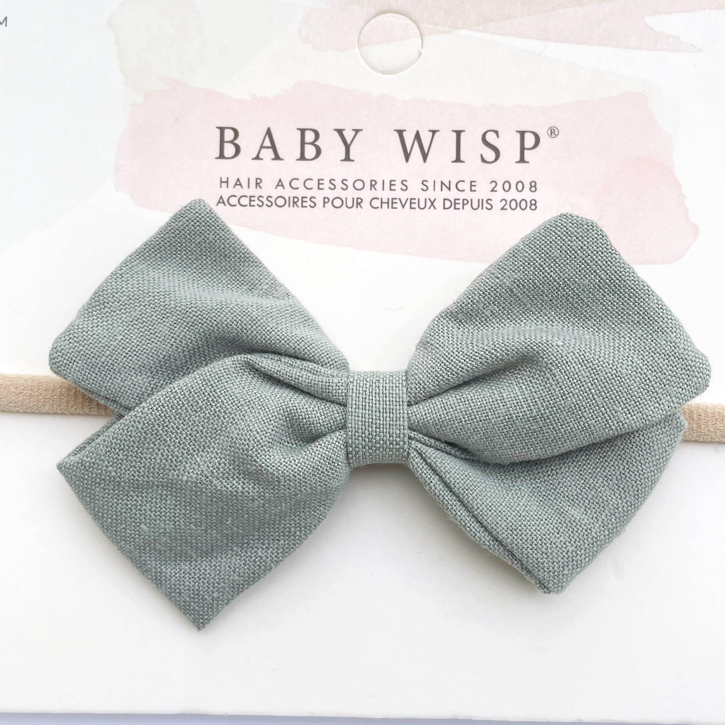 Emma  Fabric Baby Bow Infant Headbands