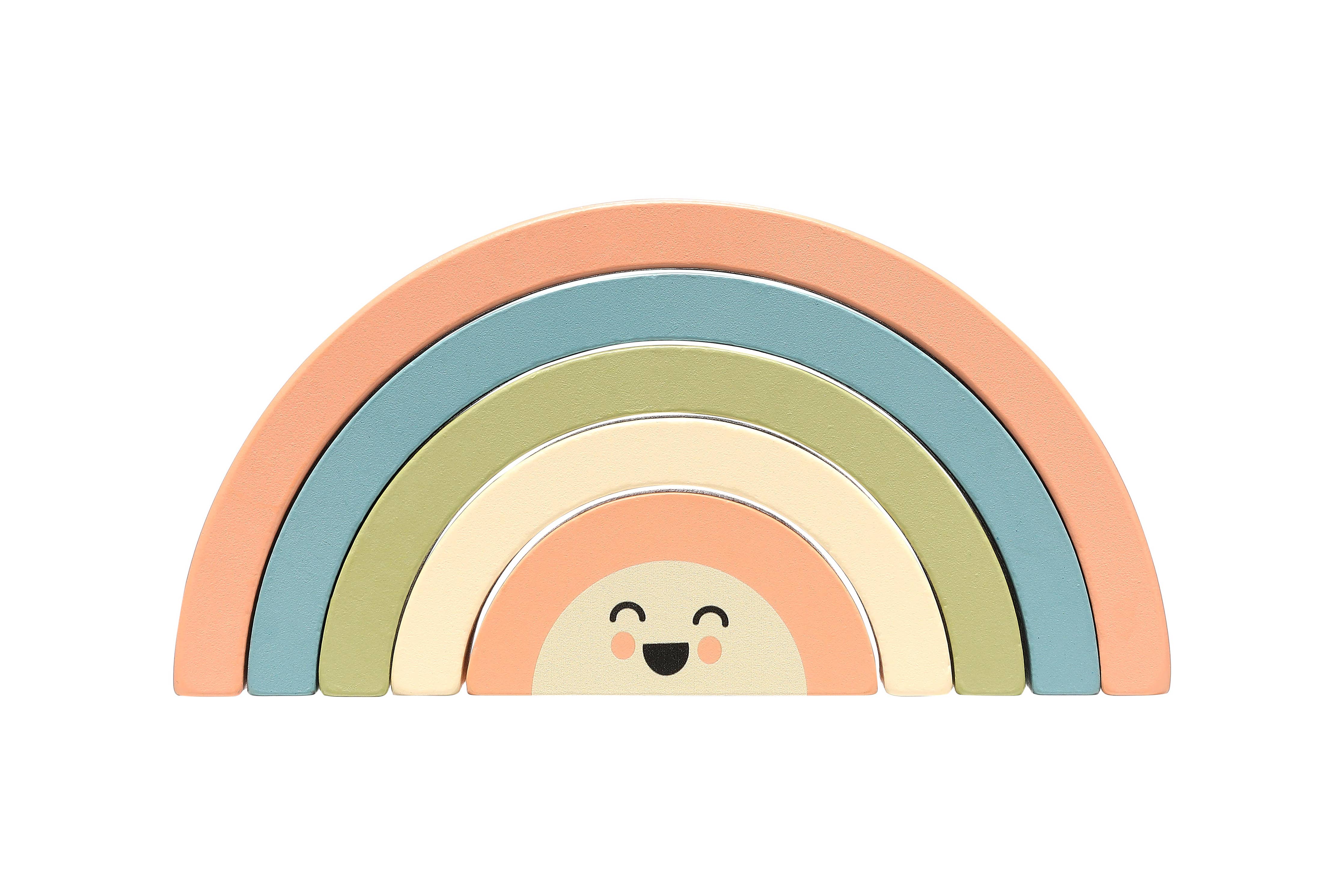 Wooden Stacking Rainbow