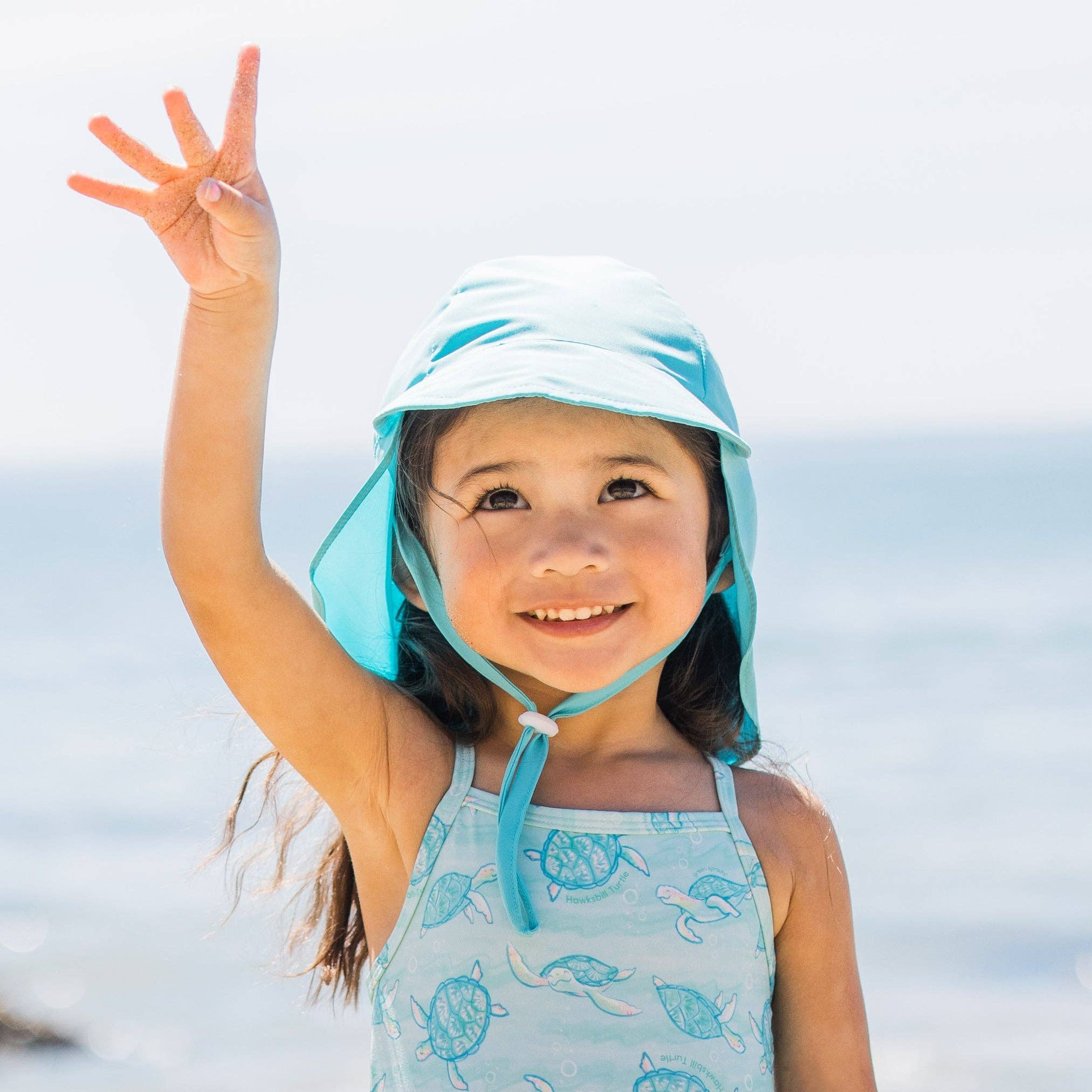 UPF50+ Sun Hat with Neck Flap