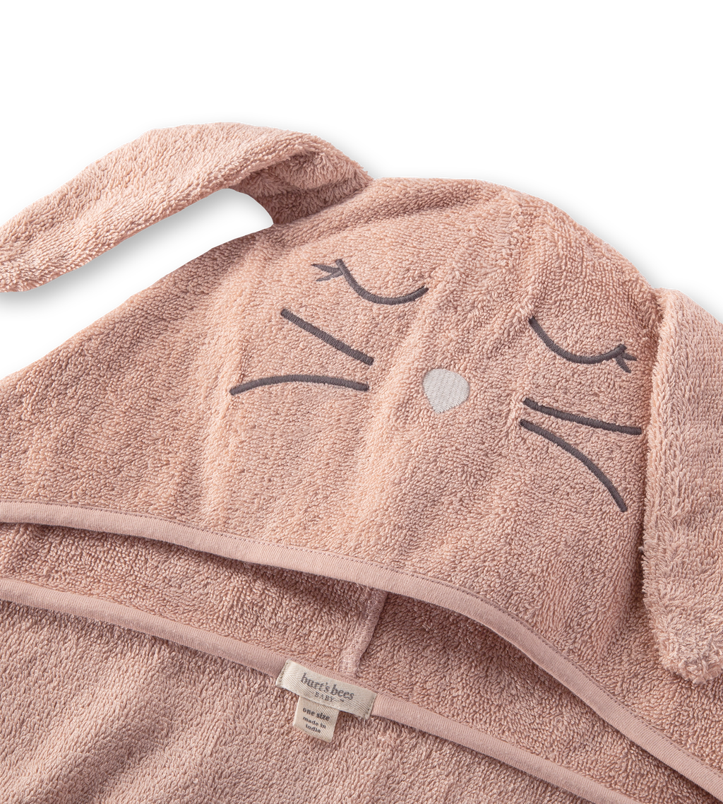 Organic Cotton Toddler Hooded Bunny Towel