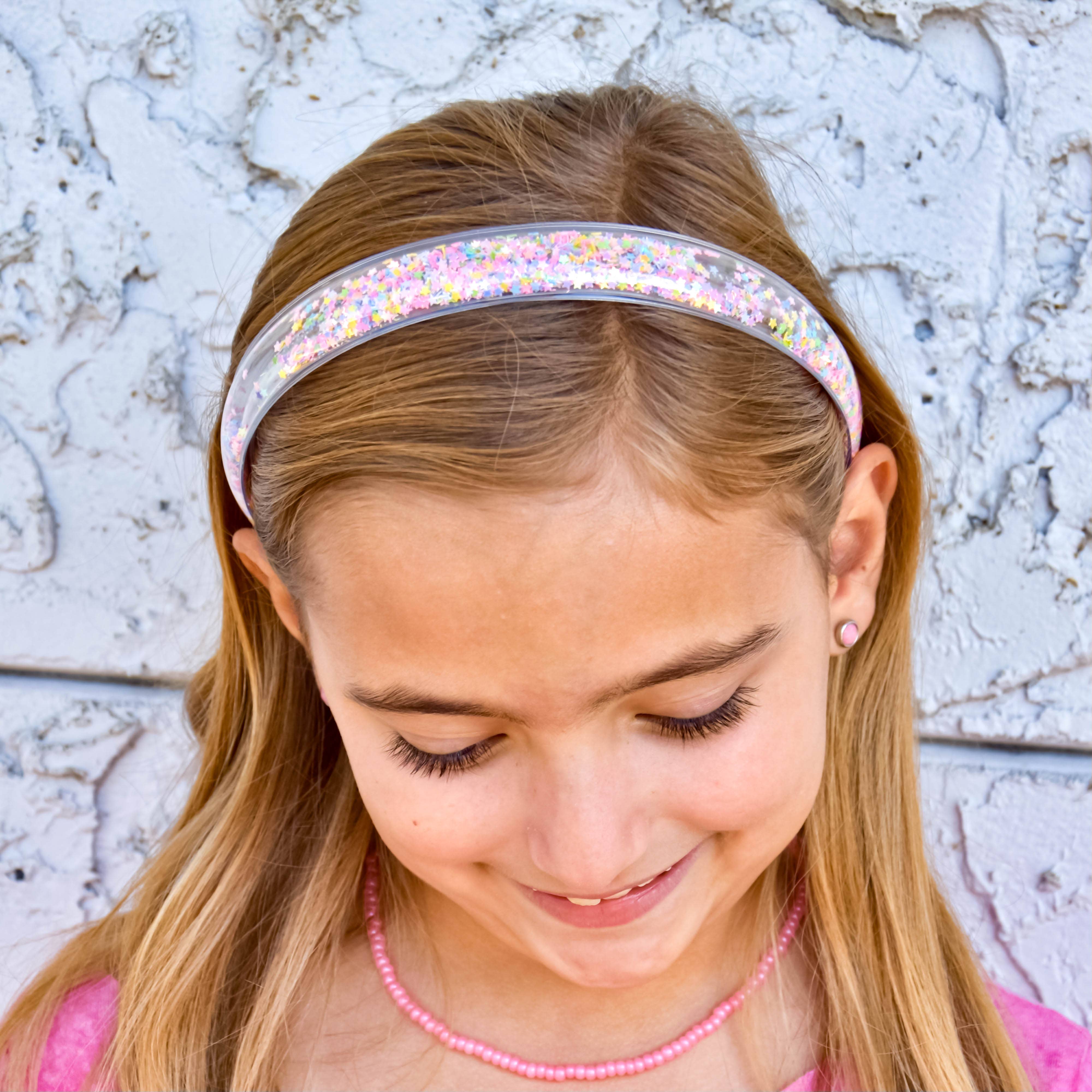 Sparkly Glitter Headbands - 4 Pack