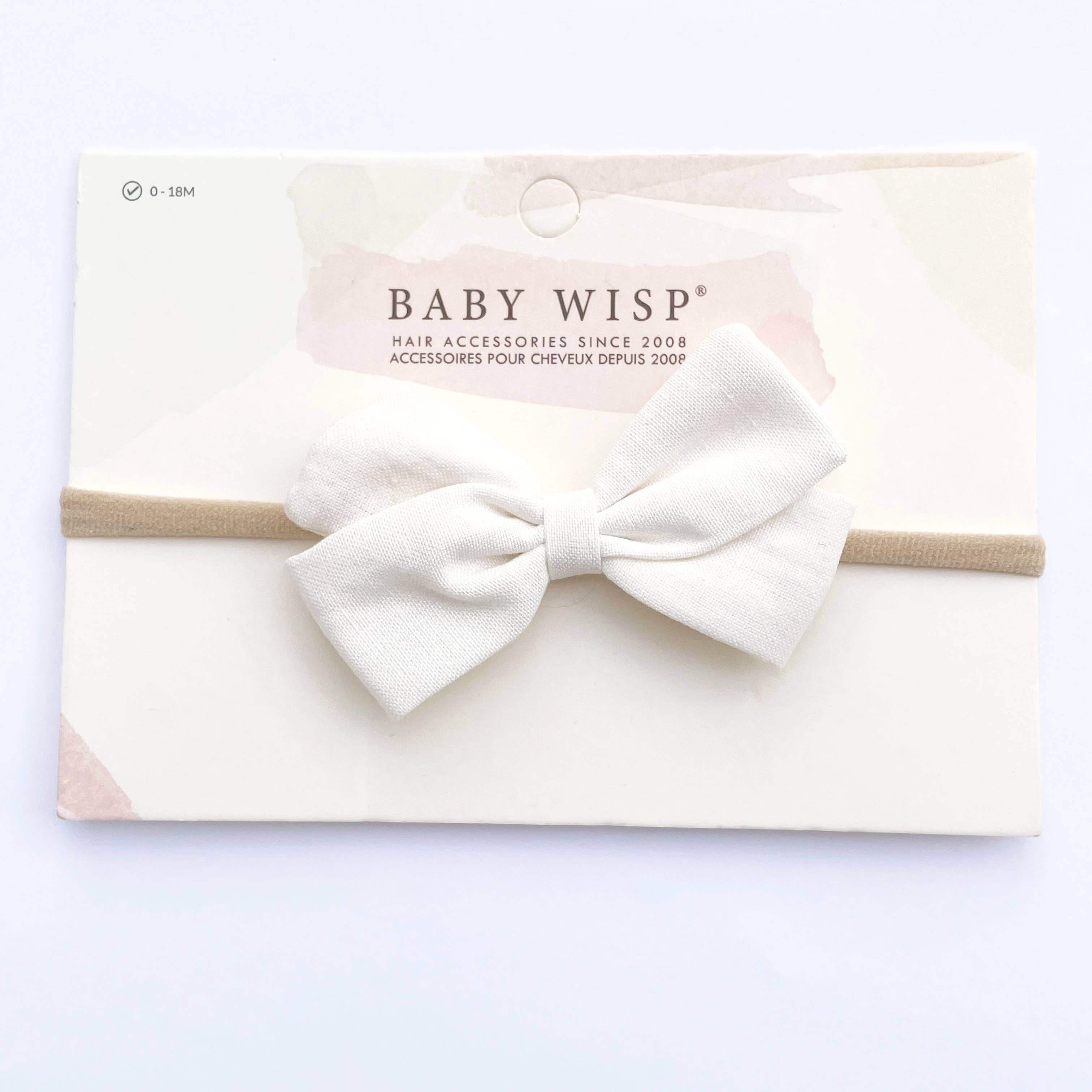 Emma  Fabric Baby Bow Infant Headbands