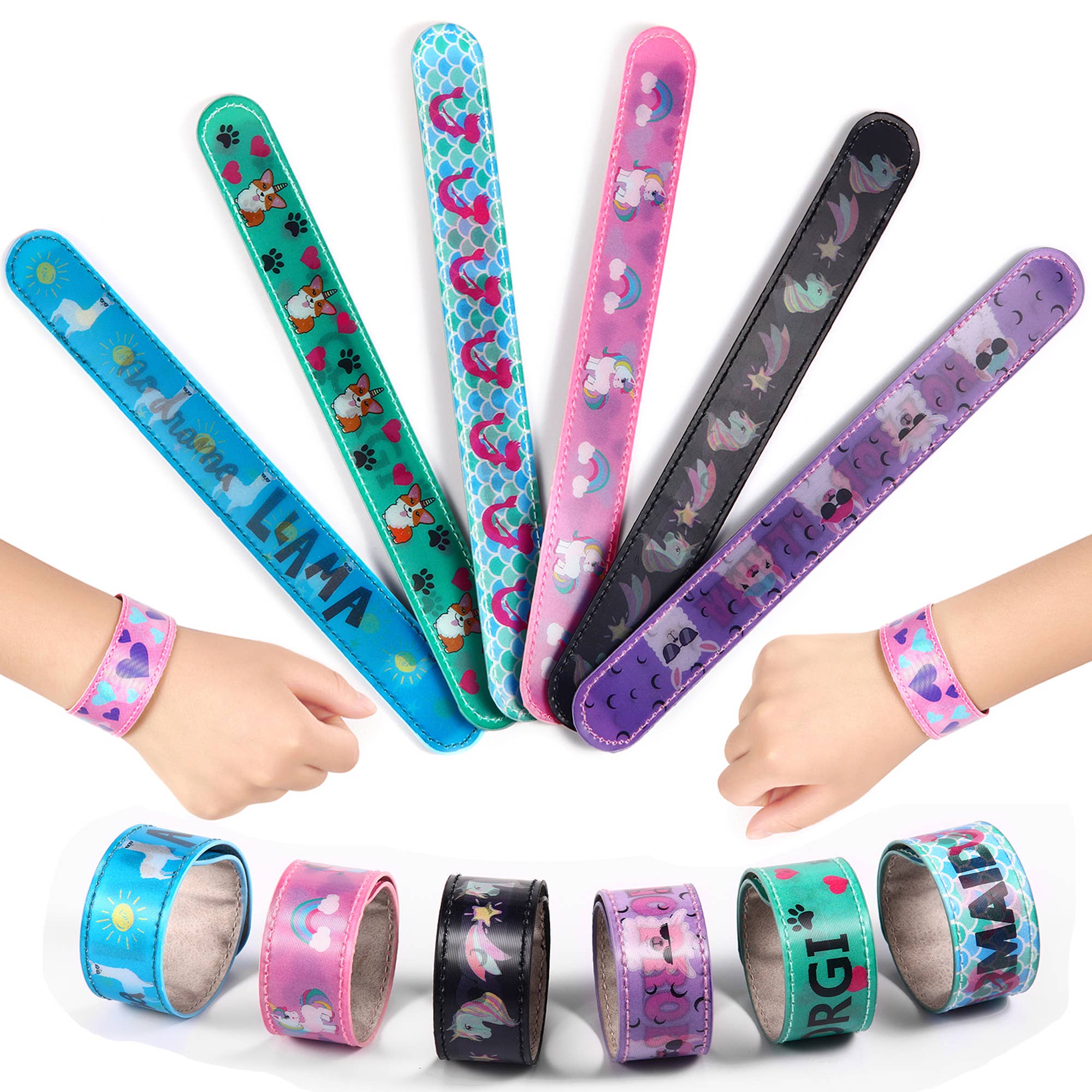 3D Image-Shifting Slap Bracelet for Kids