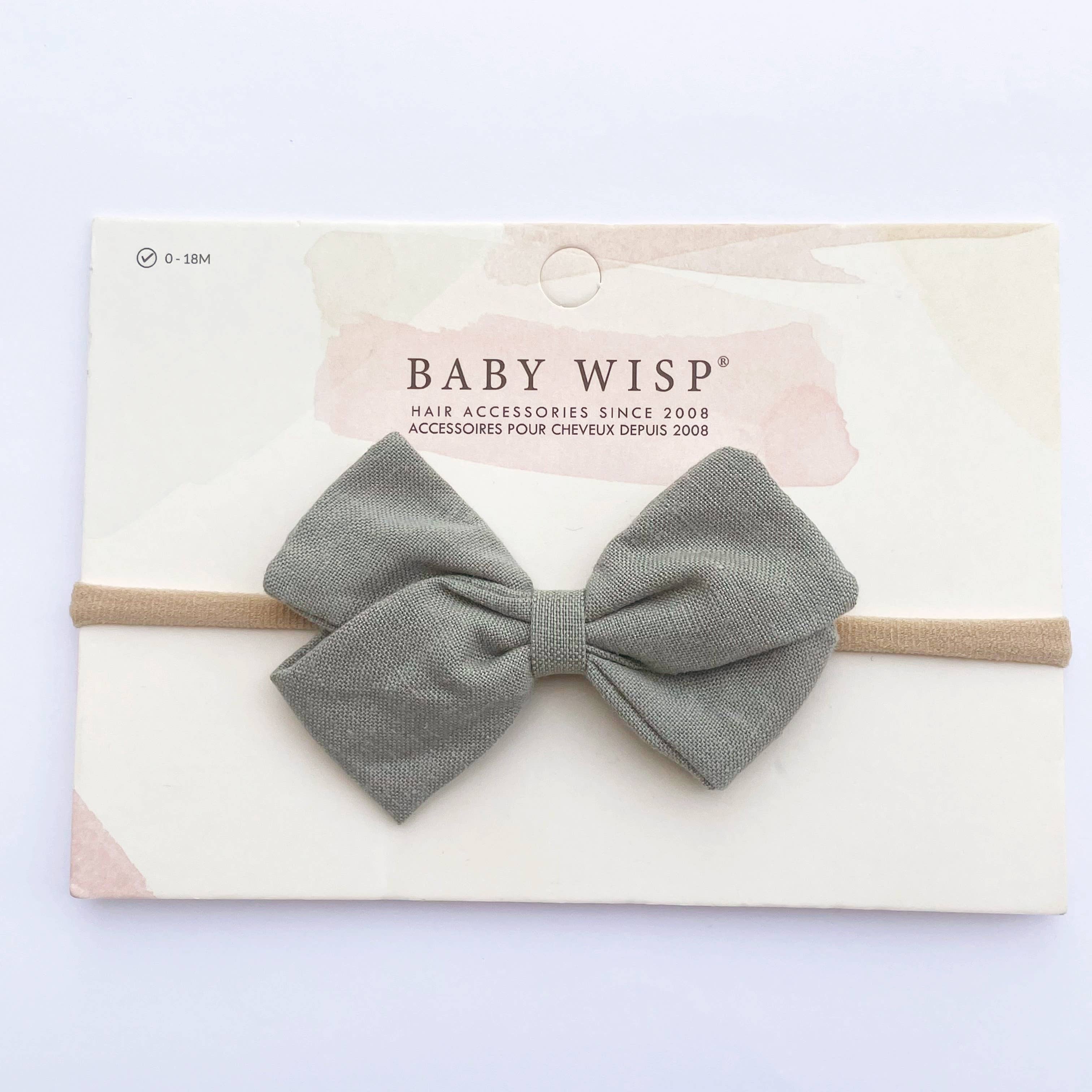 Emma  Fabric Baby Bow Infant Headbands
