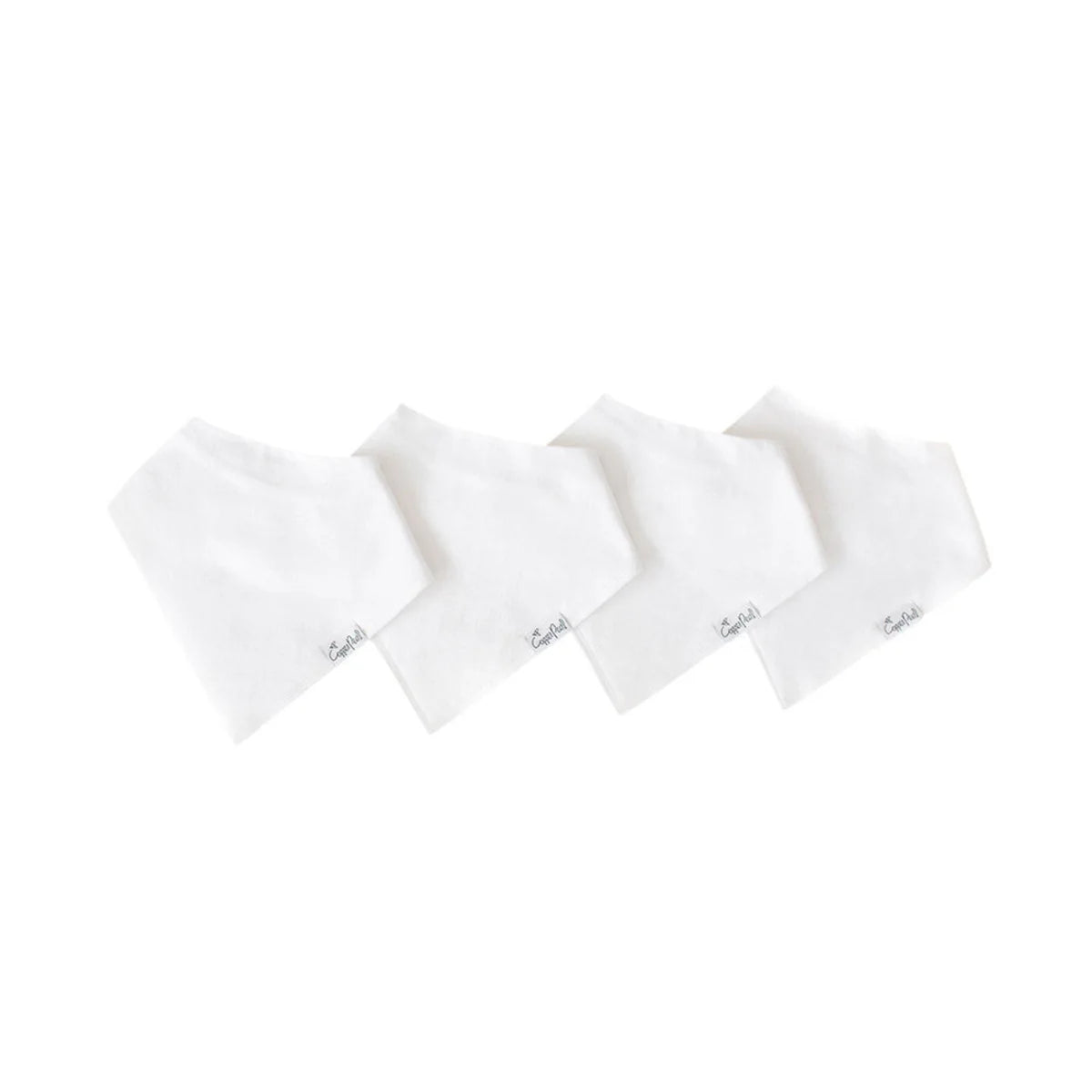 White Basics Bandana Bibs
