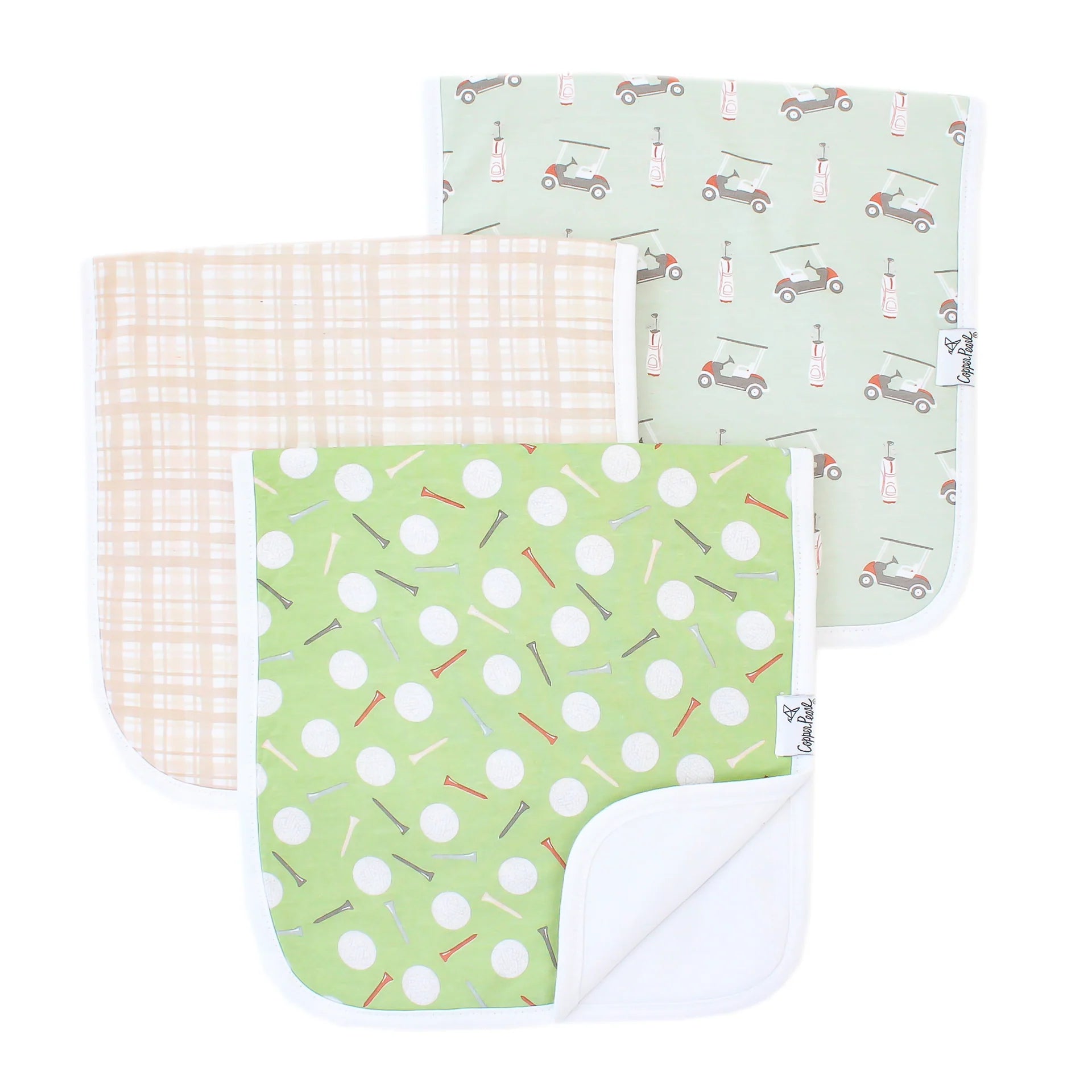 Bogey Burp Cloths