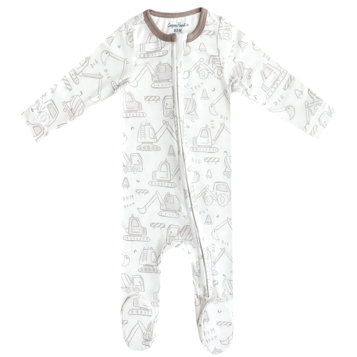 Gage Zip Up Footie