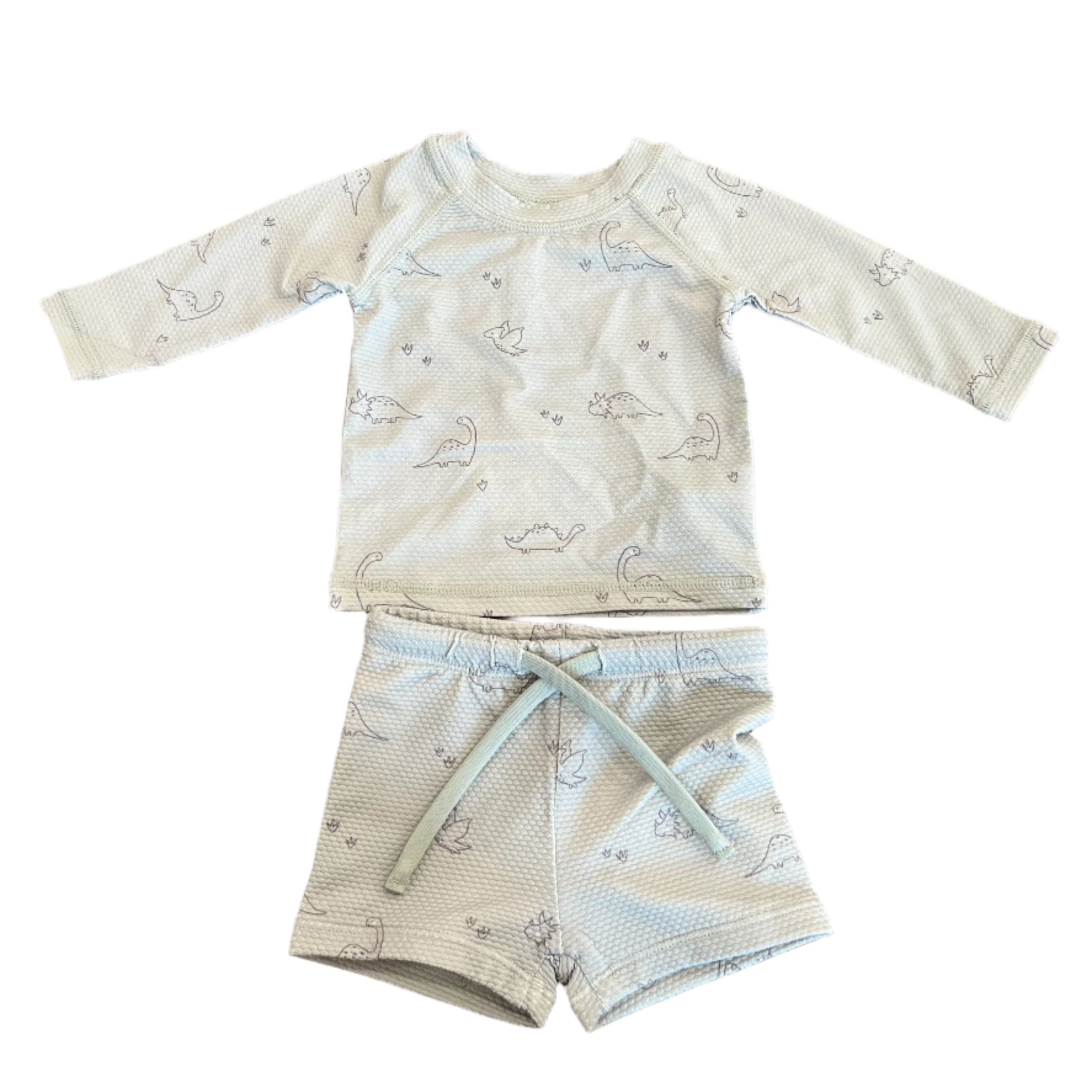 Finn Rashguard + Short Set in Dino