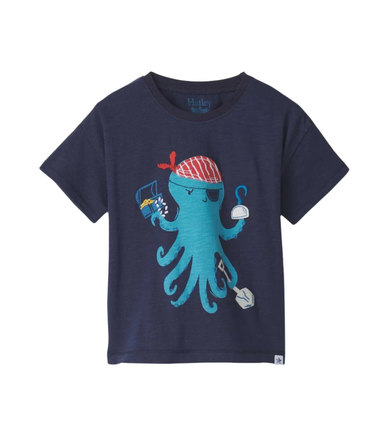 Pirate Octopus Slouchy Tee