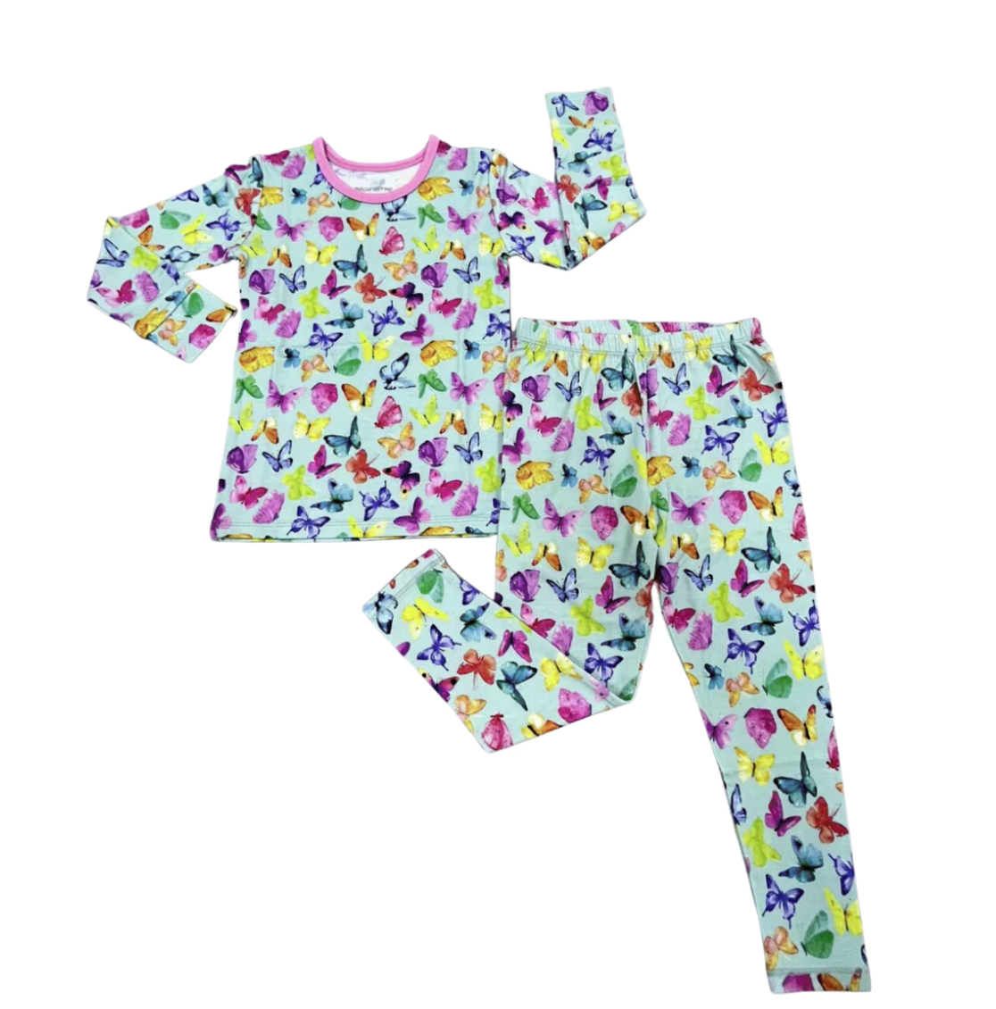 Butterflies Long Sleeve Jammies Set