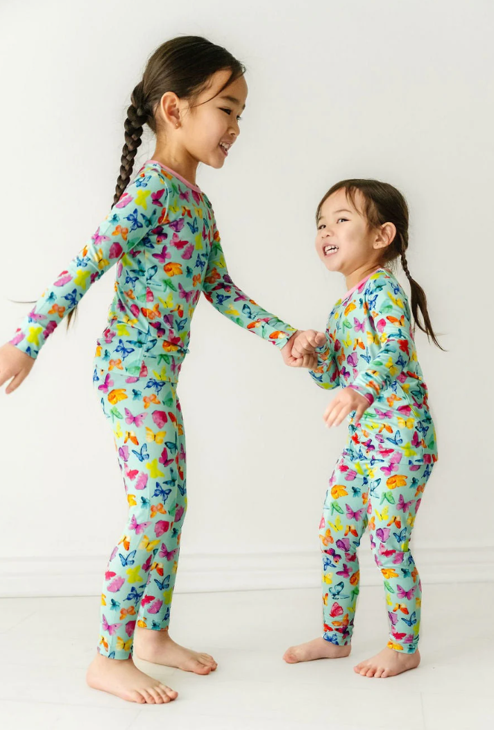 Butterflies Long Sleeve Jammies Set