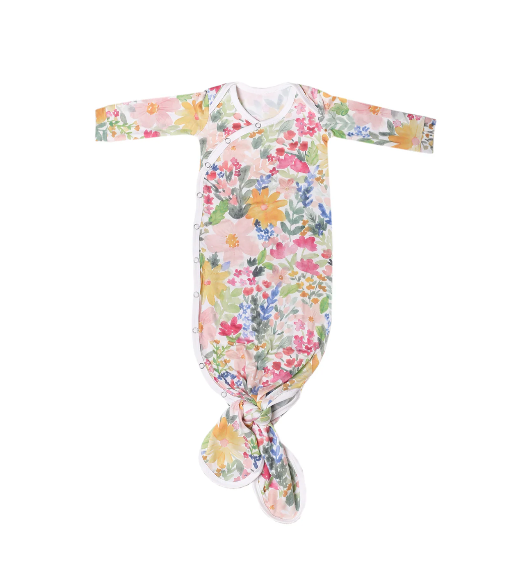 Lark Newborn Knotted Gown