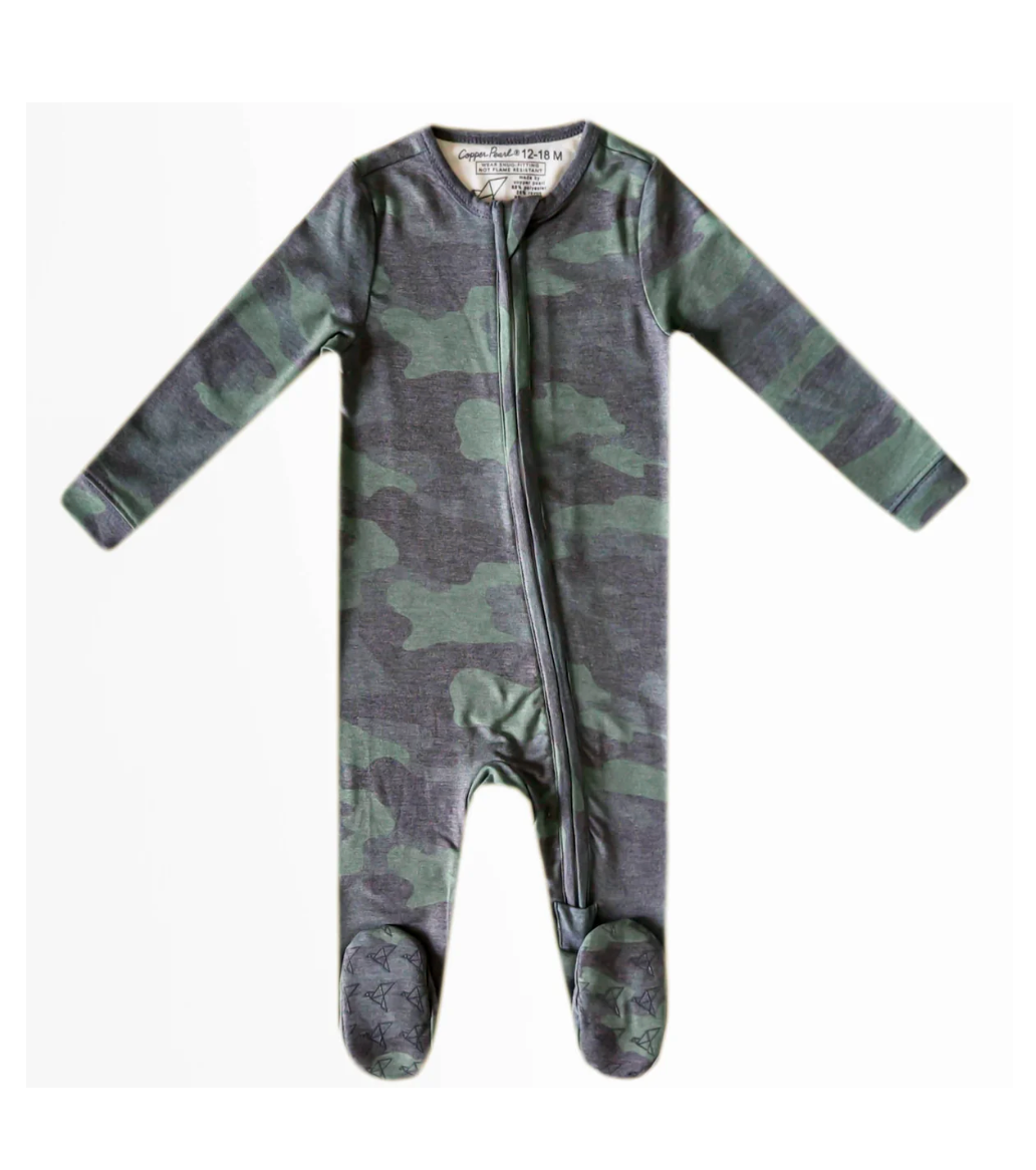 Hunter Zip Up Footie