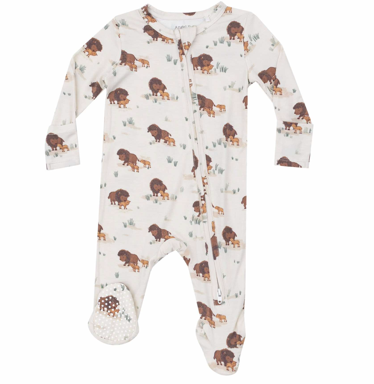 Bison Families 2 Way Zipper Footie