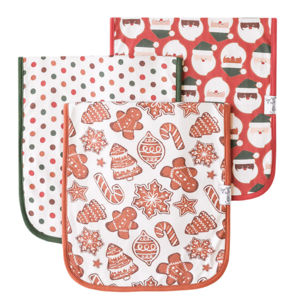 Gingerbread Burp Cloths