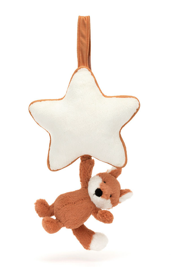 Bashful Fox Cub Musical Pull