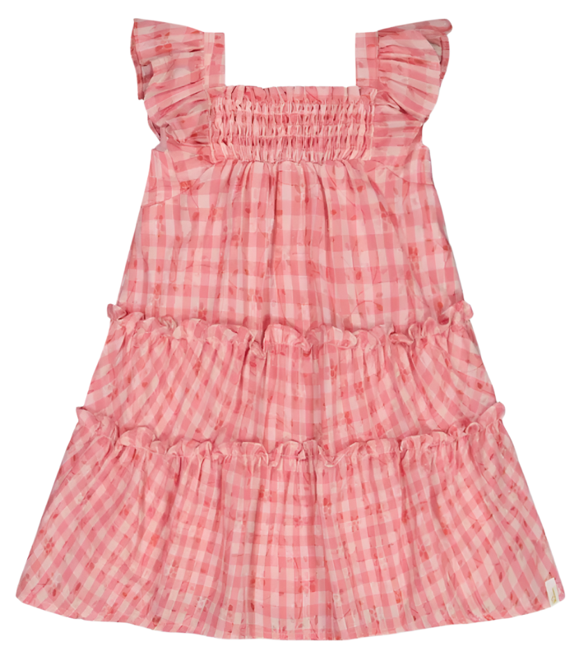 Gingham Smocked Dress