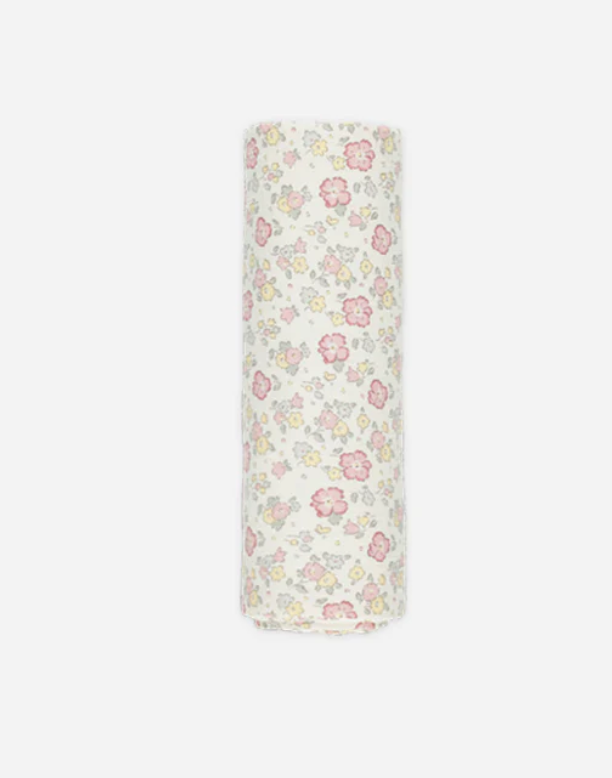 Quincey Mae Bamboo Baby Swaddle in Bloom