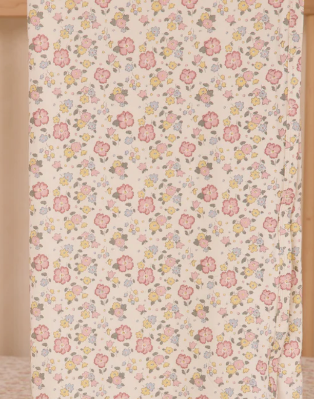 Quincey Mae Bamboo Baby Swaddle in Bloom