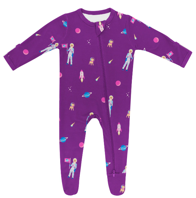 Zippered Footie in Barbie™ Astronaut