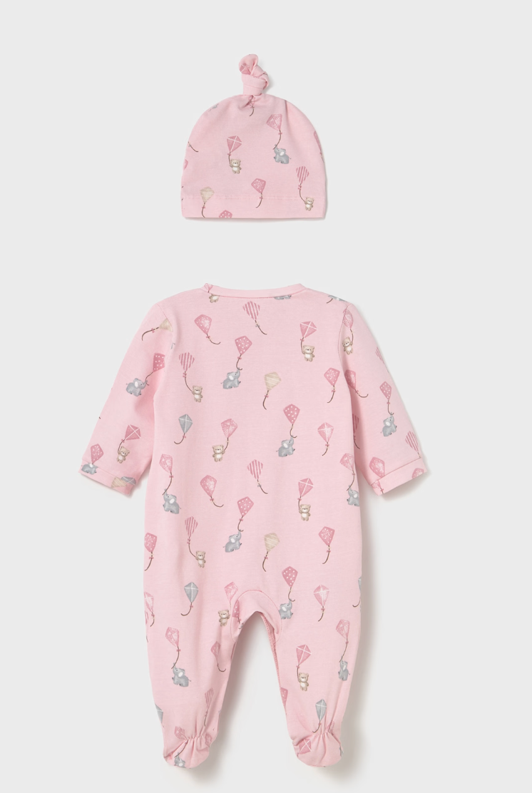 Baby 2 Piece Pajama and Hat