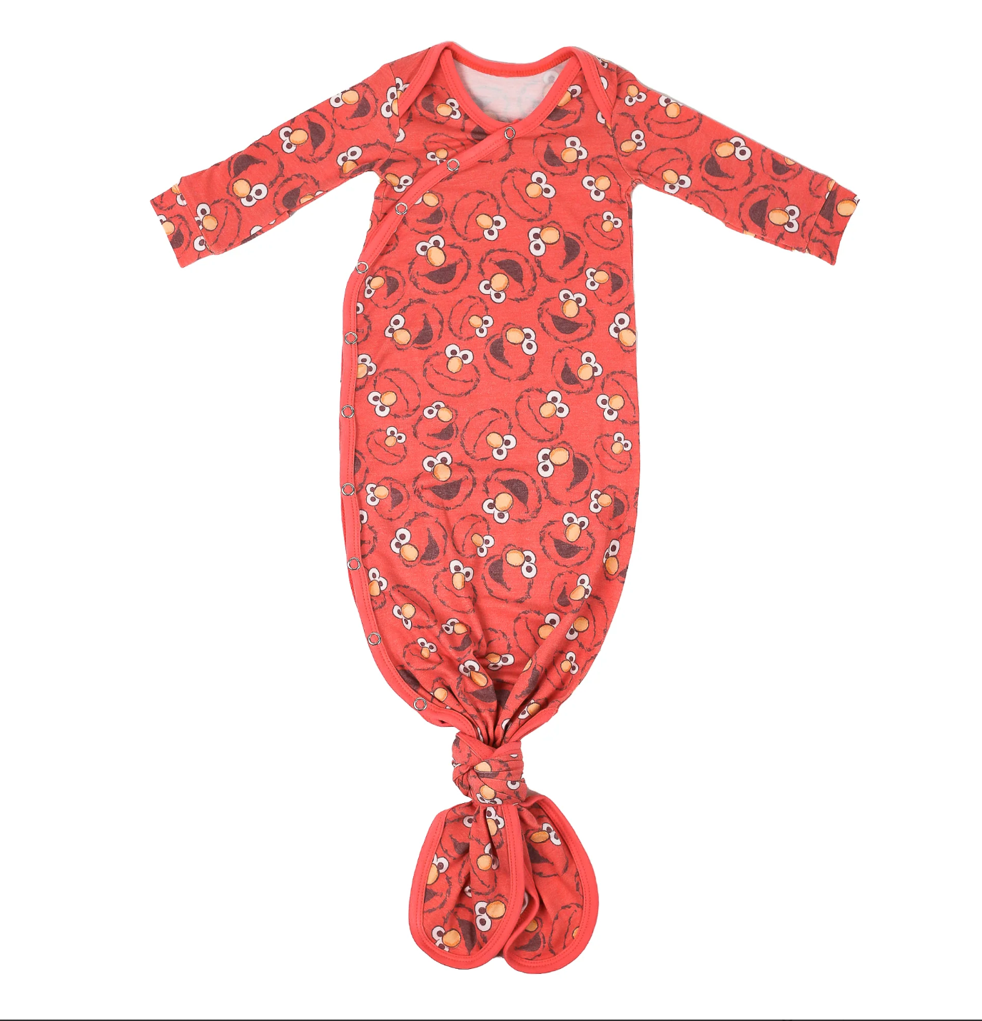 Newborn Knotted Gown - Elmo